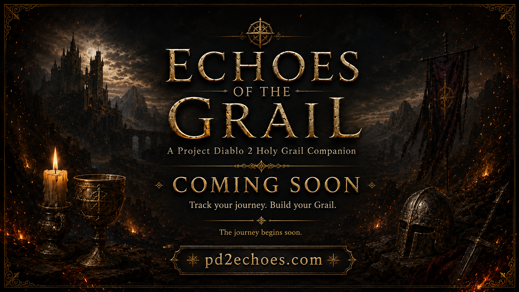 Echoes of the Grail — A Project Diablo 2 Holy Grail Companion — Coming Soon — pd2echoes.com